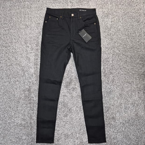 [새상품]SAINT LAURENT 생로랑 여성 블랙 데님 스키니진 29