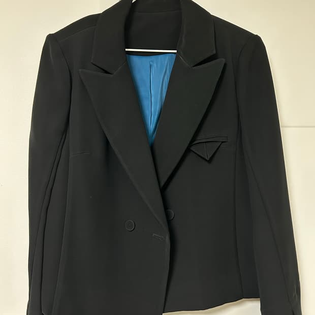 빈티지 파랑디테일 자켓