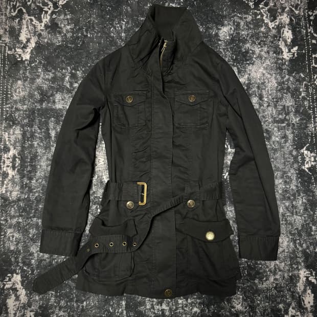 Von Dutch Black Long Jacket