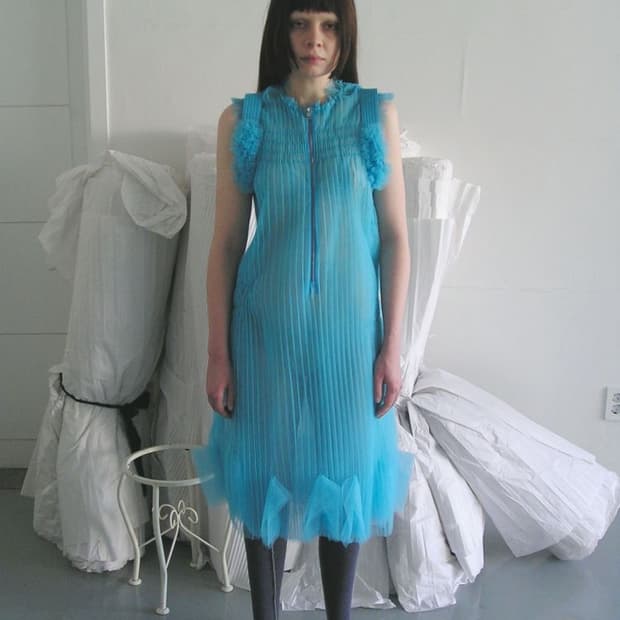 에옹쓰 2024 샤샤 드레스 원피스(아쿠아 블루) eonts SHASHA