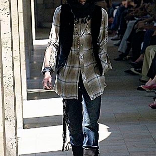 넘버나인 07ss 웨스턴셔츠