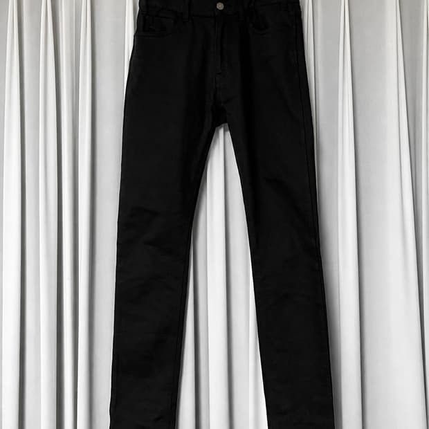 셀린느 fw19 에디기 블랙 코튼진