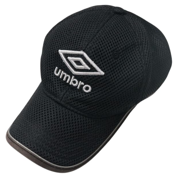 Umbro 엄브로 올 메쉬 로고 자수 볼캡 블랙