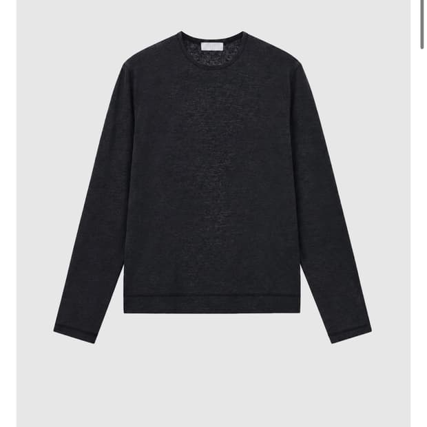 les FIN LINEN TOP (BLACK)