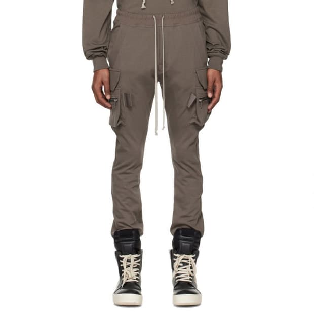 릭오웬스 마스토돈 카고 조거팬츠 더스트