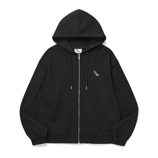 무신사 아이필블루씨에스엠 CSM후드집업-S사이즈 검정