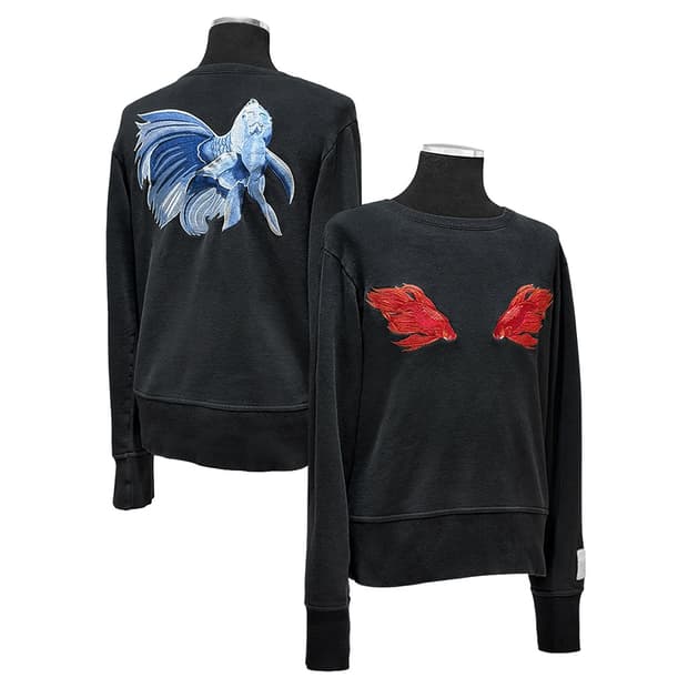 beauty:beast ss00 “rumble fish” crewneck