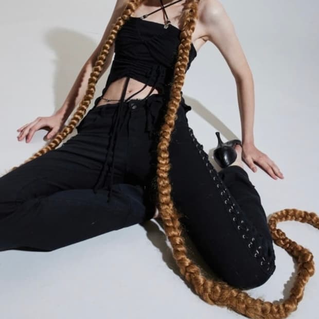 페인오어플레져 코르셋 팬츠