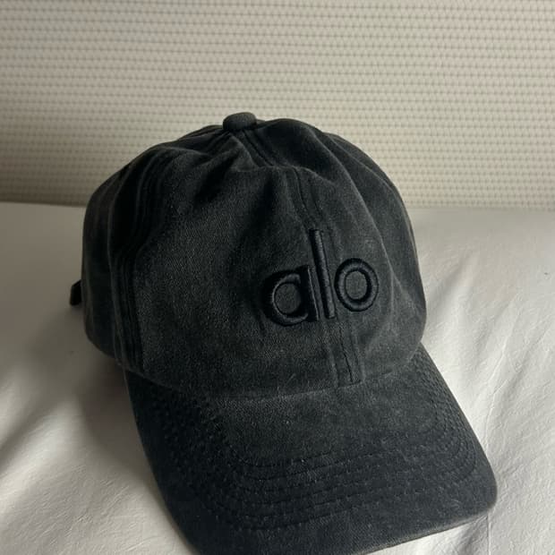 알로 요가 빈티지 그레이 볼캡