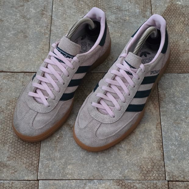 (225)아디다스 핸드볼 스페지알 클리어 핑크 