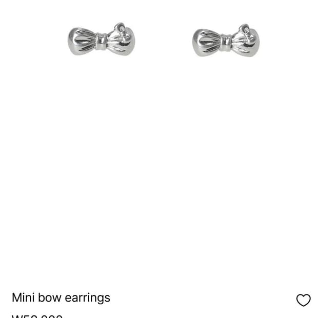 쓰리타임즈 귀걸이 (라이트실버)