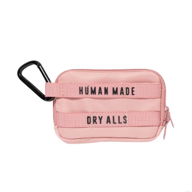 새상품) 휴먼메이드 밀리터리 카드지갑 핑크