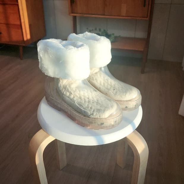 UGG 어그 드리즐리타 클리어 레인부츠