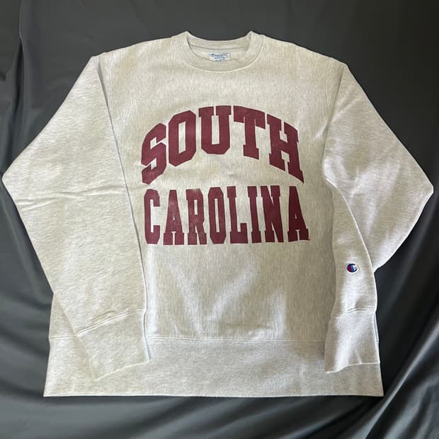 챔피온x사우스캐롤라이나 리버스위브 맨투맨 M100