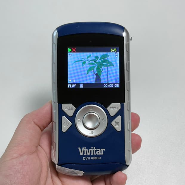 Vivitar DVR 690HD 빈티지 캠코더 디지털카메라