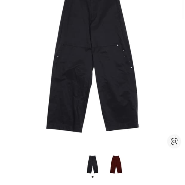 알렌느 스터드&카펜터 팬츠 1사이즈 블랙