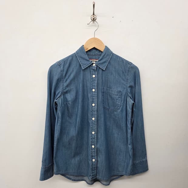 타미힐피거 데님 셔츠 여m