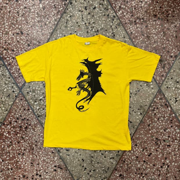 90s 컨버스 Drapeaus wood 티셔츠 (2XL)