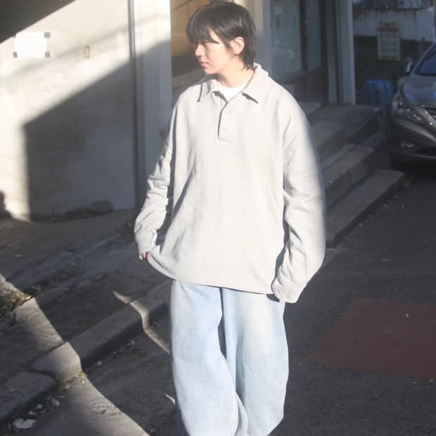 솔리드 옴므 우영미 오버 카라 스웻 셔츠 XL