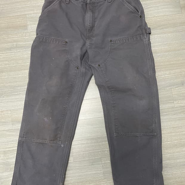 빈티지 칼하트 B136 GVL 더블니 카펜터 팬츠