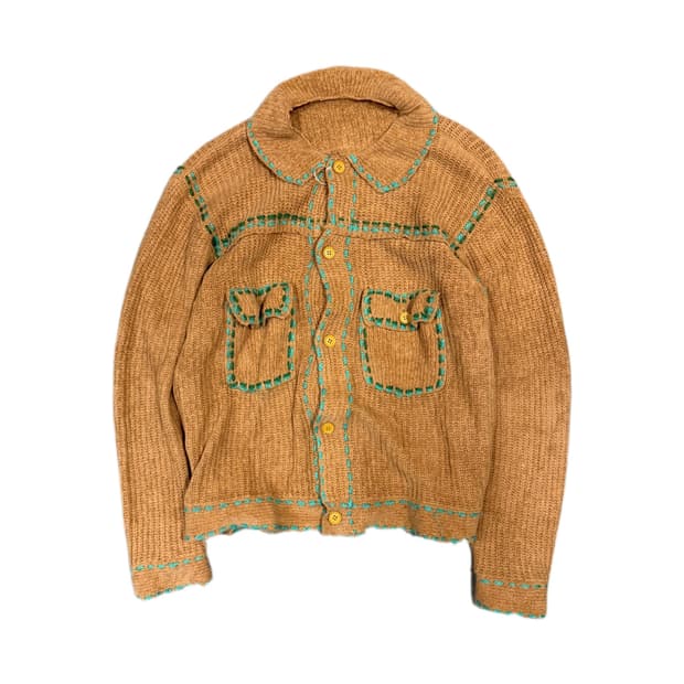 핑거린 스티치 가디건 M(L)