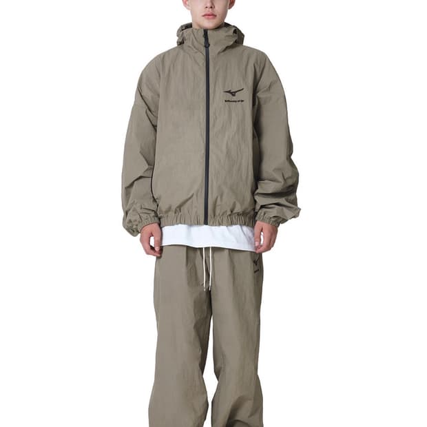 미즈노 x STU 바람막이 L사이즈