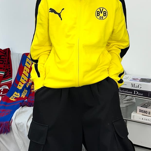 푸마 BVB 도르트문트 트랙탑 져지 L