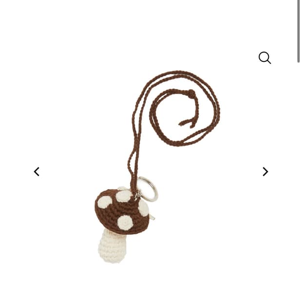 S.K. Manor Hill 머쉬룸 키체인 목걸이