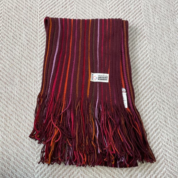 유럽빈티지 프렌치 에스닉 머플러 