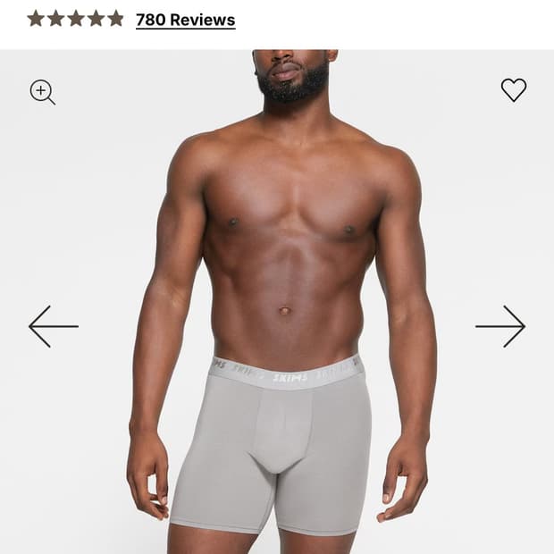 Skims 남성 5인치 박서 브리프 2개입