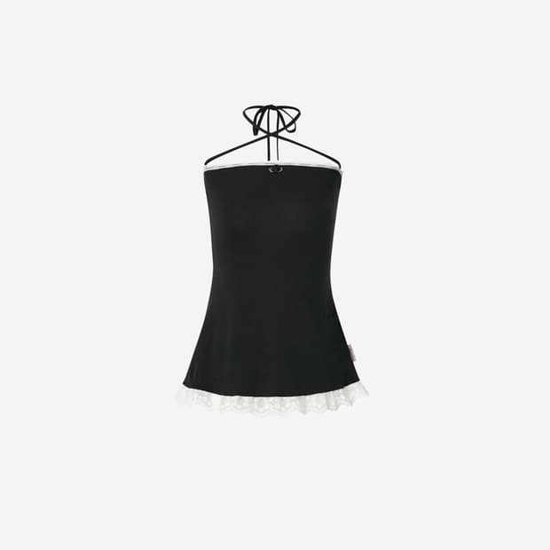 뉴얼린 로라 레이스 튜브탑