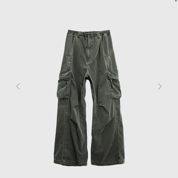 ADVENTURE DYED CARGO PANTS (MOSSY GREEN)