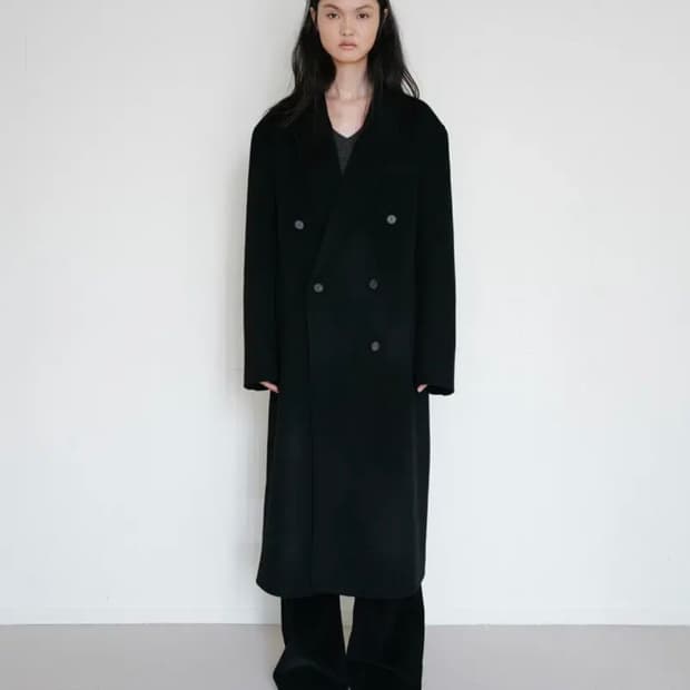 repos handmade double maxi coat 구해요!!