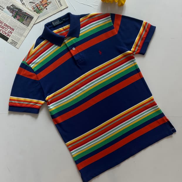 Polo 폴로랄프로렌 스트라이프 카라티 
