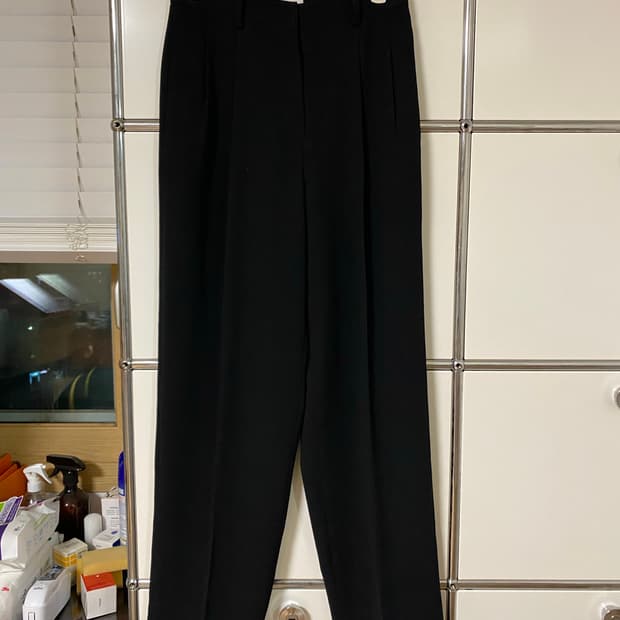 umer 유메르 블랙 슬랙스 XS