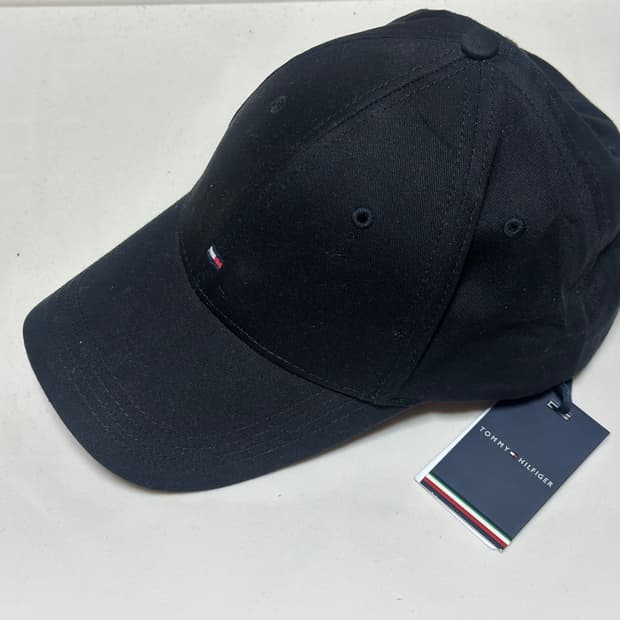타미힐피거 클래식 베이스볼캡 블랙