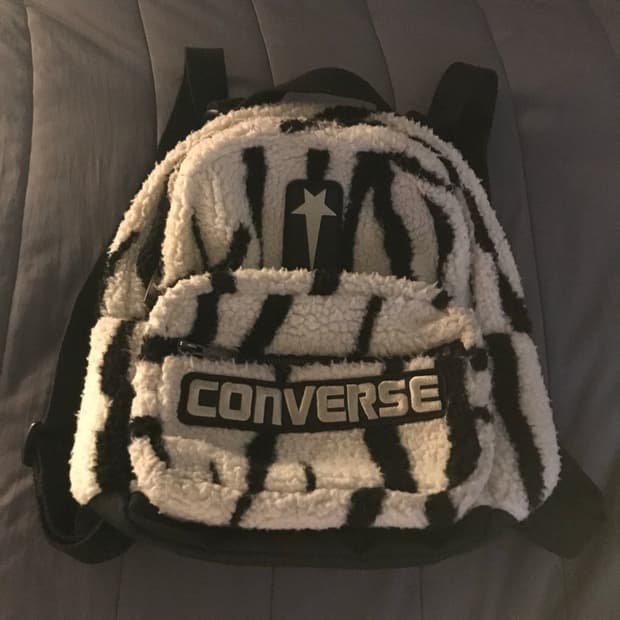 릭오웬스 컨버스 지브라 백팩