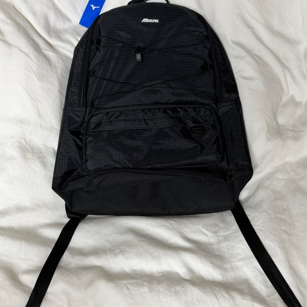미즈노 라이트 백팩 블랙