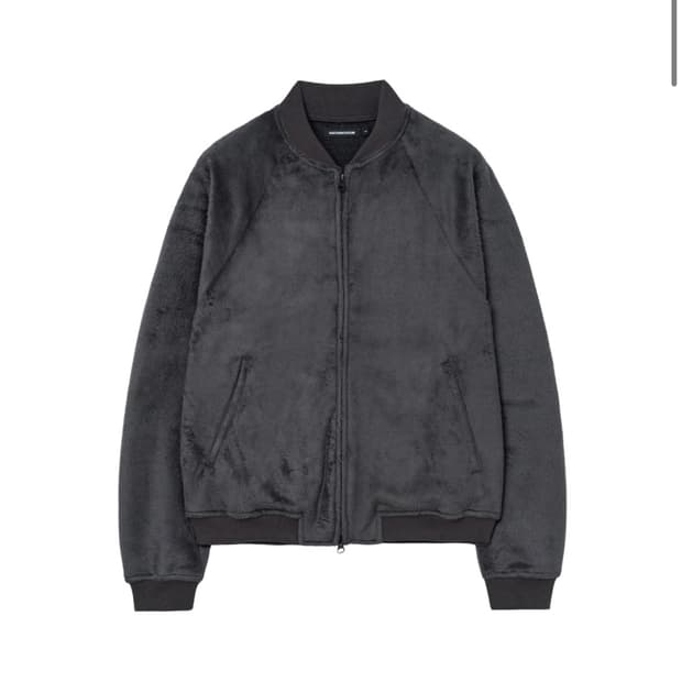 해칭룸 헤어리자켓 차콜