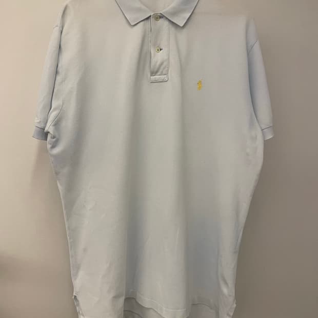 폴로 랄프로렌 연블루 폴로 셔츠 XL