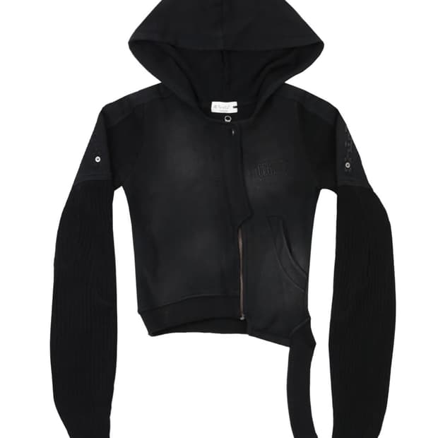 에이시네틱스 BRACES ASYMMETRIC ZIP UP HOODIE