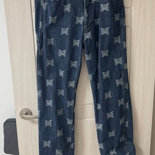 니들스 빠삐용 스트레이트 데님 팬츠 XL (ssf샵 구매)