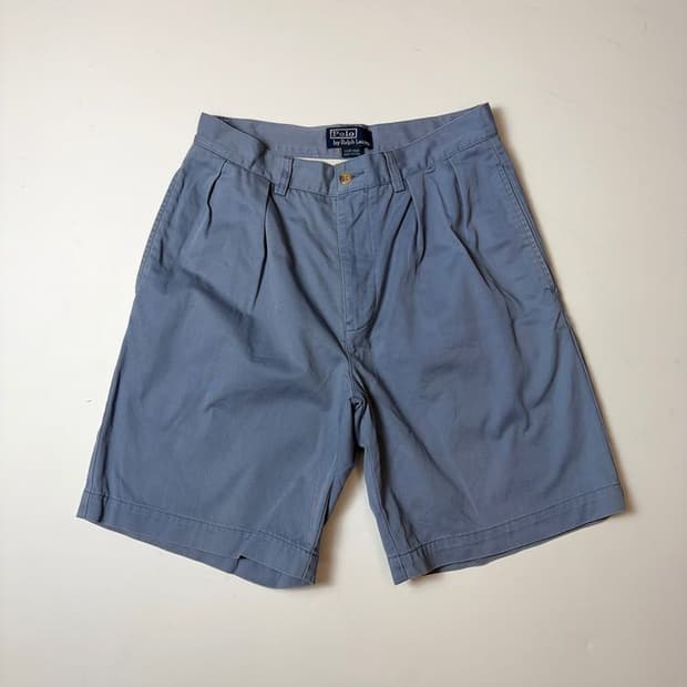 폴로 랄프로렌 투턱 코튼 치노 반바지 PN9433