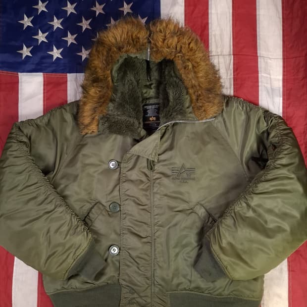 오리지날 알파사 민수용 미공군 N-2B 항공자켓