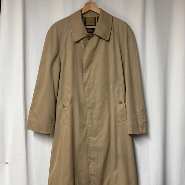 70's Burberrys 싱글 래글런 발마칸 코트