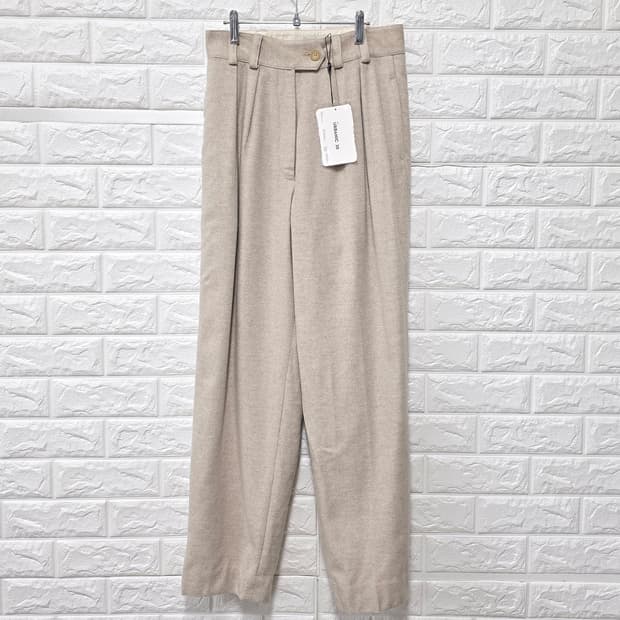 택포// 어바닉 30 여성 울 혼방 바지 새상품 