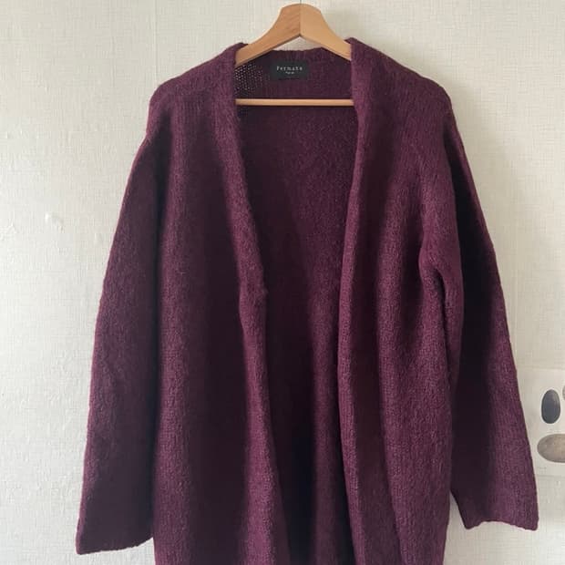 페르마타 수퍼알파카 가디건