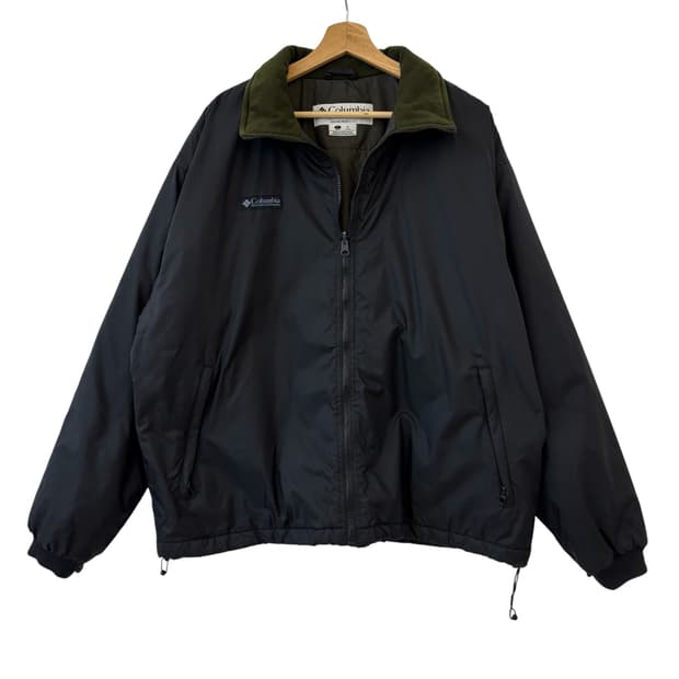 컬럼비아 나일론 쉘 자켓 블랙