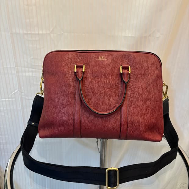 정품 닥스 가죽 브리프케이스 토트백    