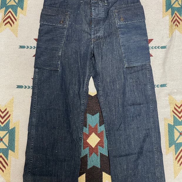 RRL 데님 P44몽키팬츠 (32x30)
